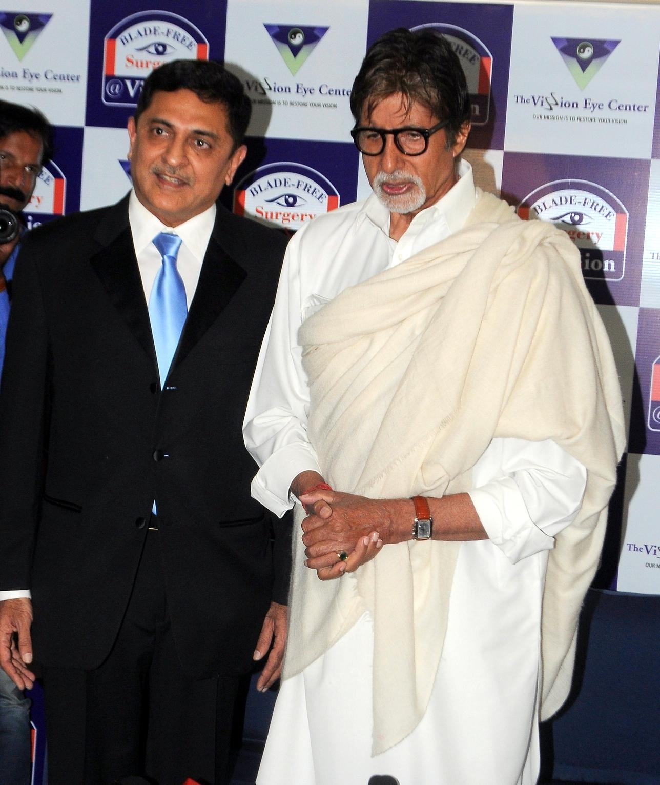 Amitabh Bachchan Launch Advanced Eye Care Technology