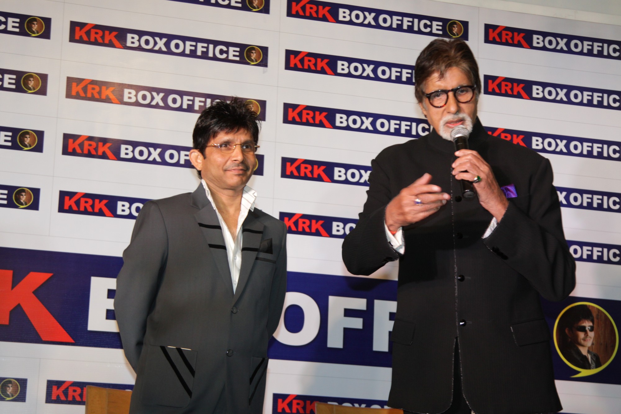 Amitabh Bachchan Launch Kamaal R Khan BoxOffice Website