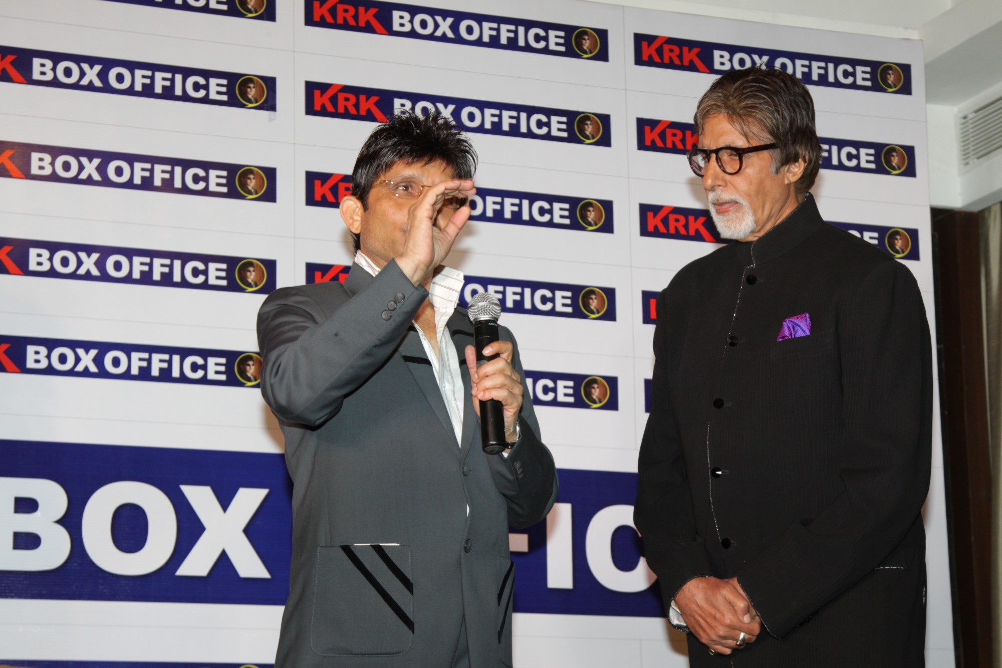Amitabh Bachchan Launch Kamaal R Khan BoxOffice Website