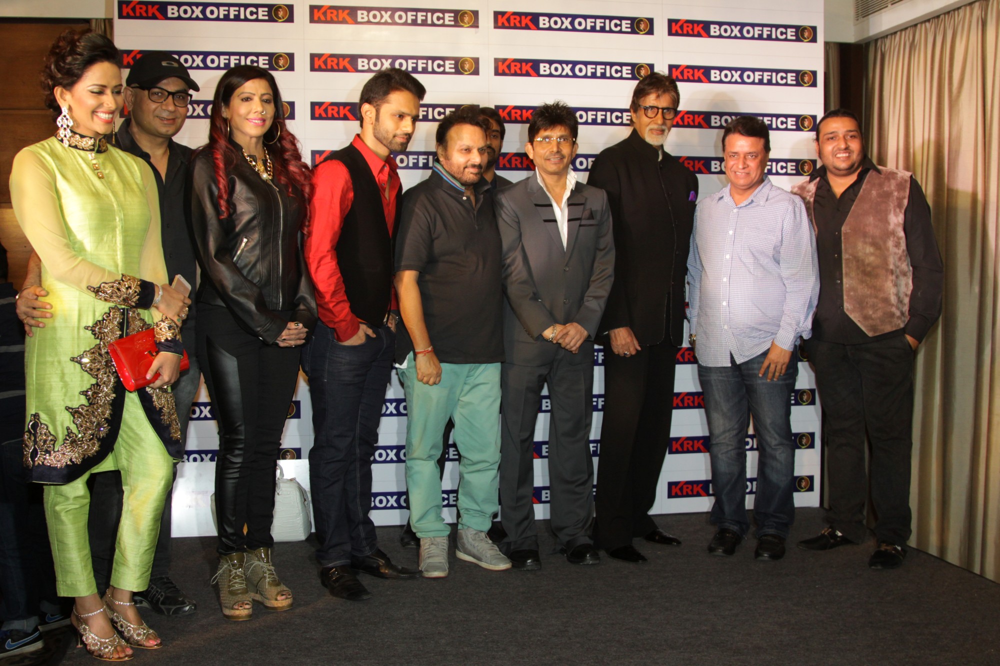 Amitabh Bachchan Launch Kamaal R Khan BoxOffice Website