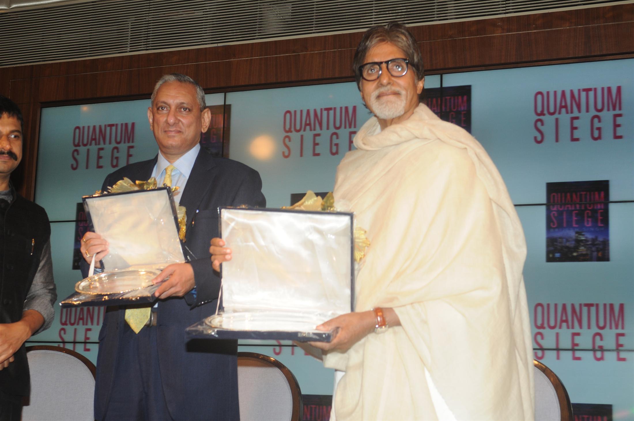 Amitabh Bachchan Launch IPS Officers Book Quantam Siege