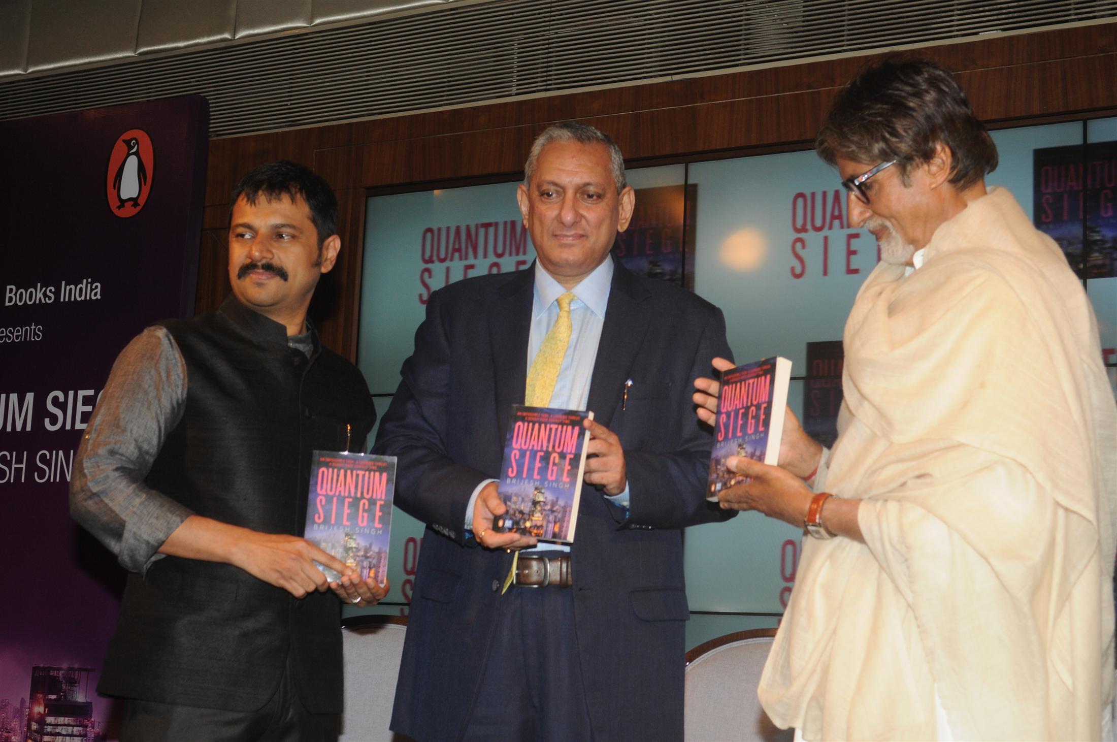 Amitabh Bachchan Launch IPS Officers Book Quantam Siege