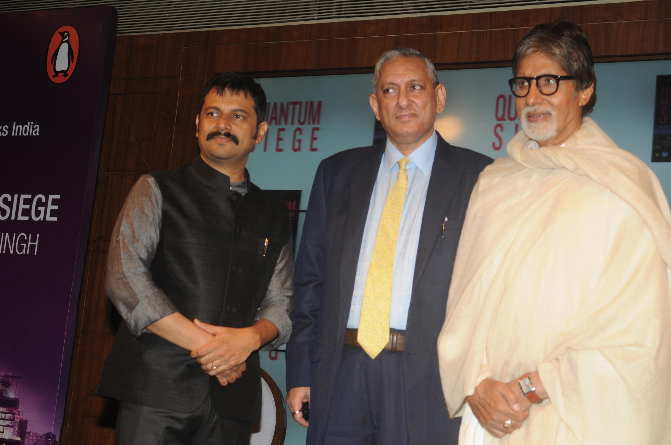 Amitabh Bachchan Launch IPS Officers Book Quantam Siege