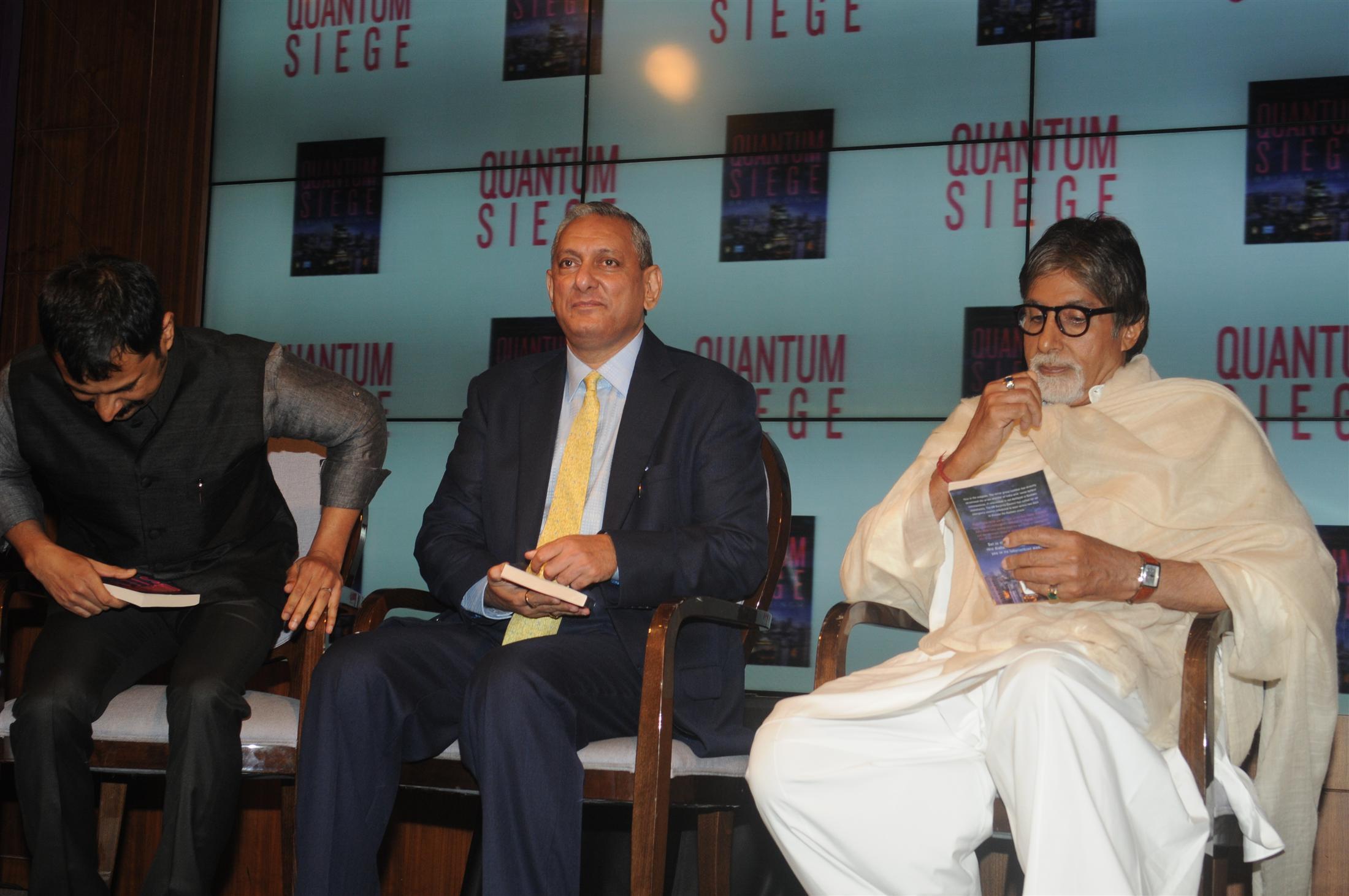 Amitabh Bachchan Launch IPS Officers Book Quantam Siege