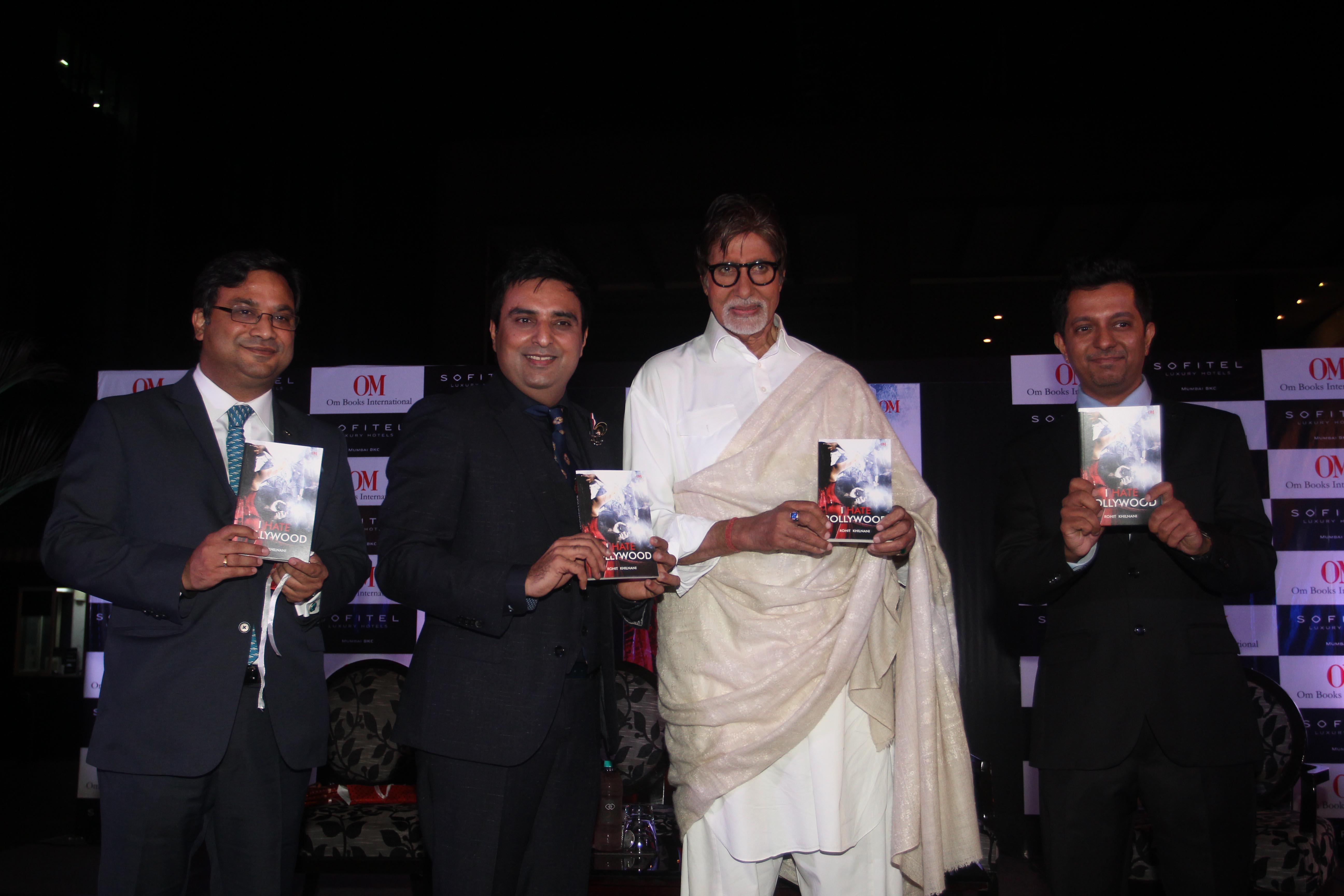 Amitabh Bachchan Launches I Hate Bollywood Book