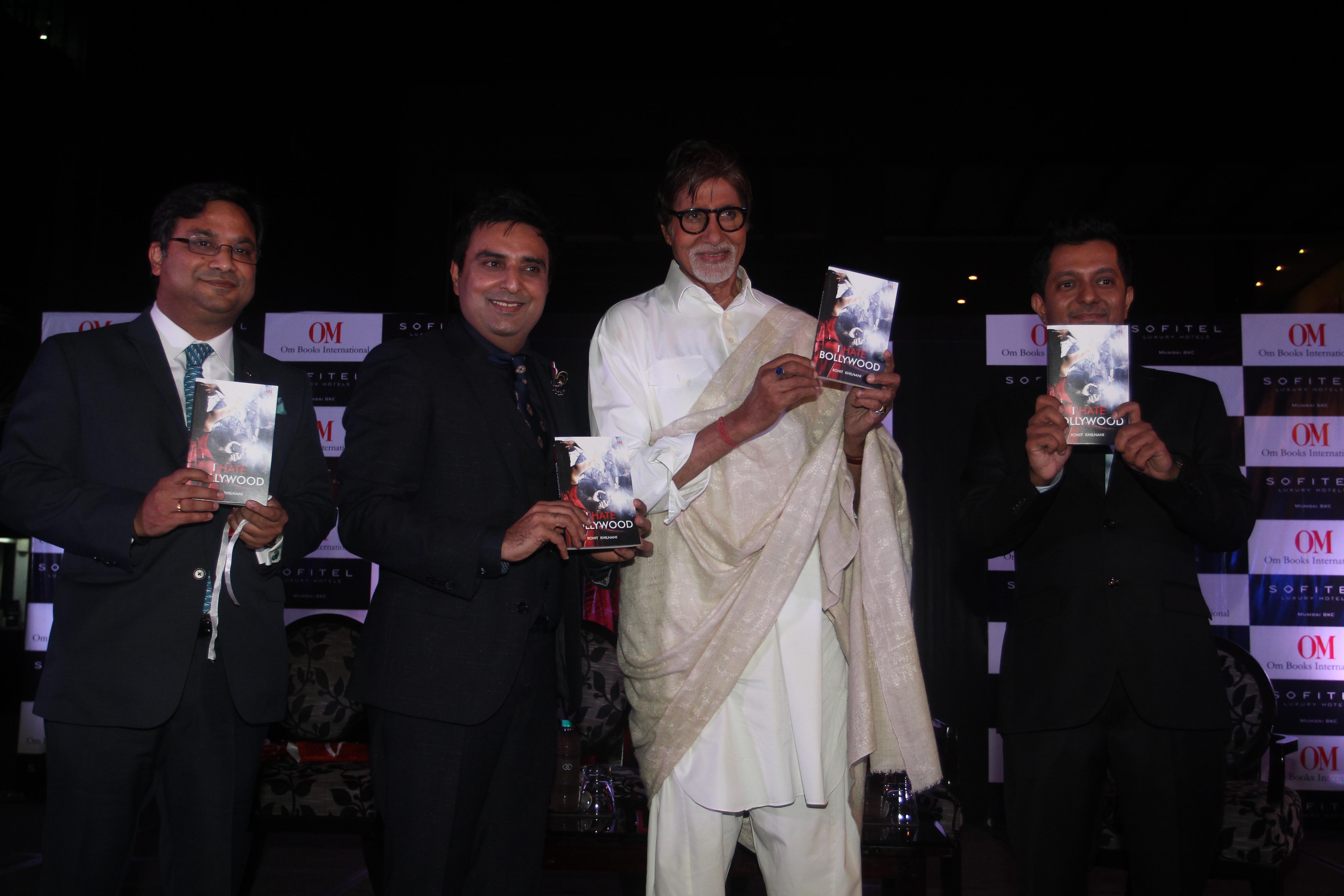 Amitabh Bachchan Launches I Hate Bollywood Book