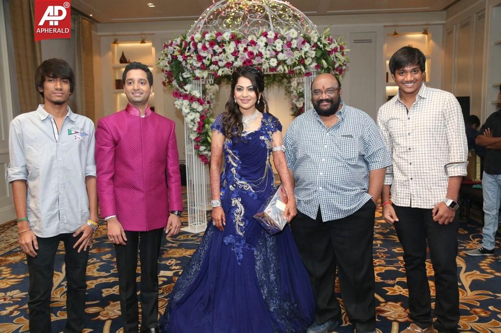 Anchor Ramya and Aparajith Wedding Reception