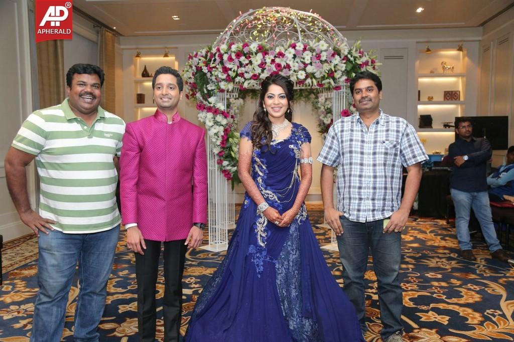 Anchor Ramya and Aparajith Wedding Reception