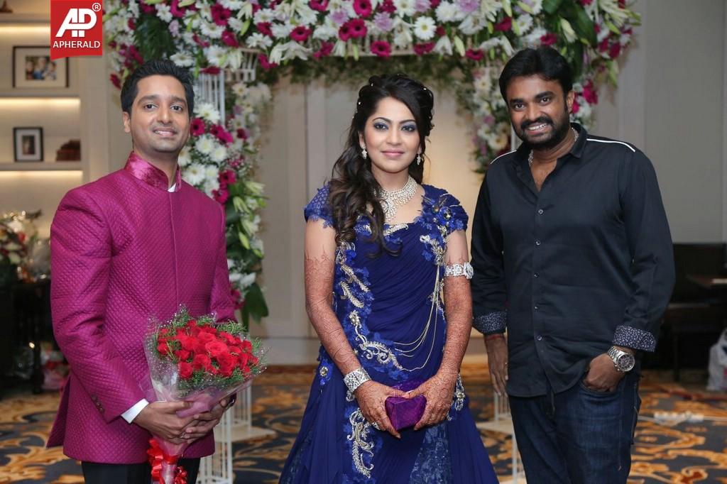 Anchor Ramya and Aparajith Wedding Reception