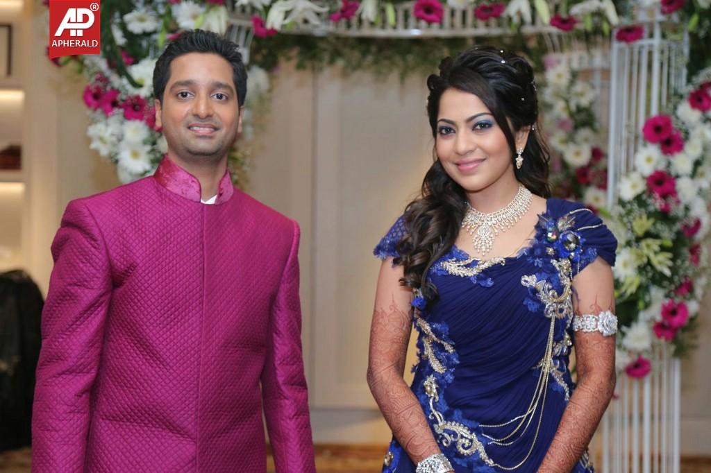 Anchor Ramya and Aparajith Wedding Reception