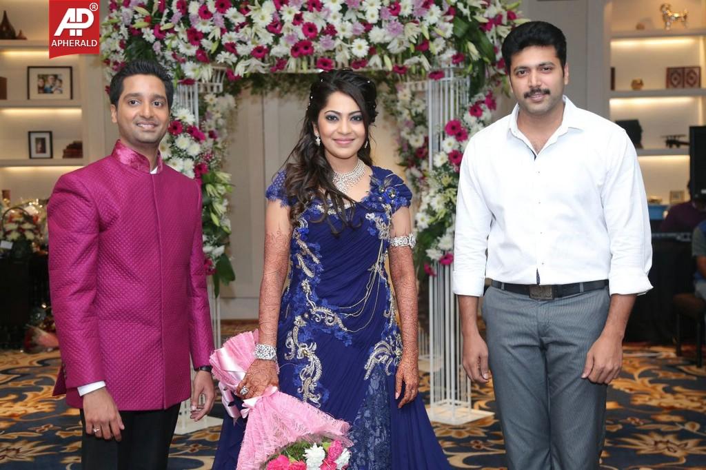 Anchor Ramya and Aparajith Wedding Reception