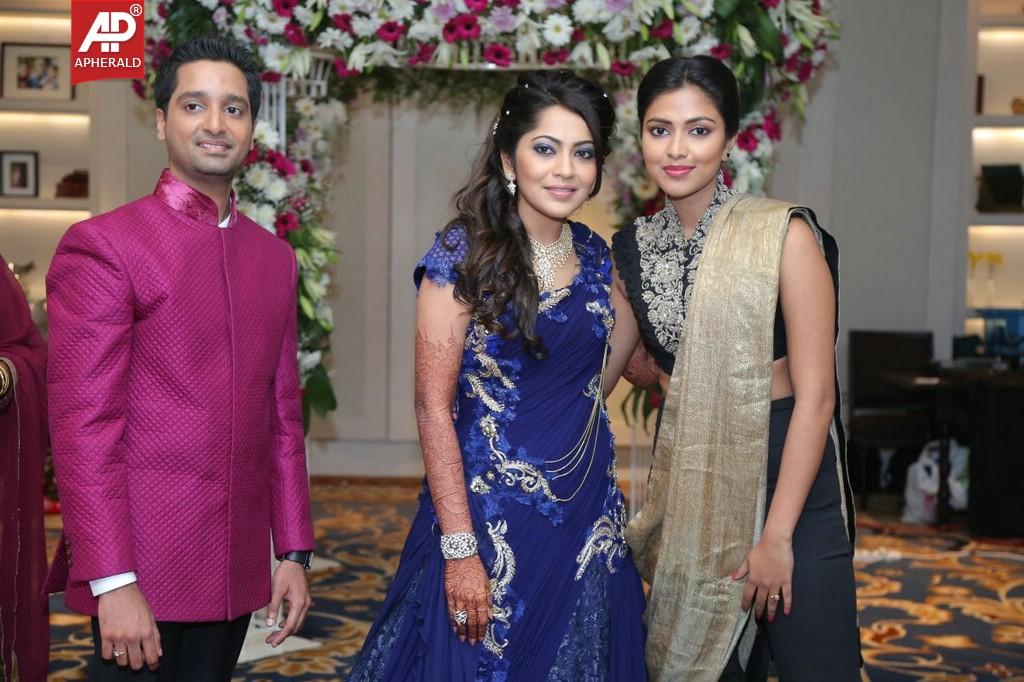 Anchor Ramya and Aparajith Wedding Reception