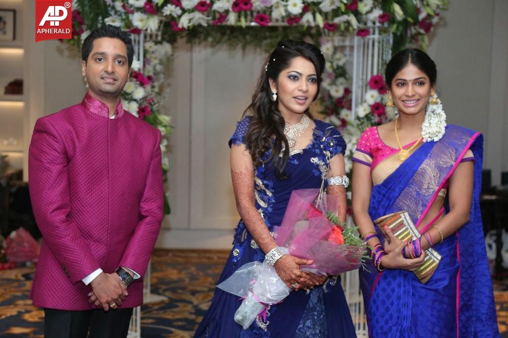 Anchor Ramya and Aparajith Wedding Reception