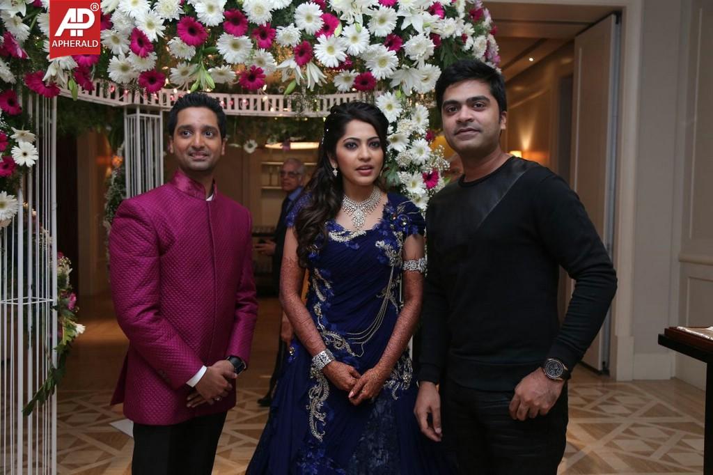 Anchor Ramya and Aparajith Wedding Reception