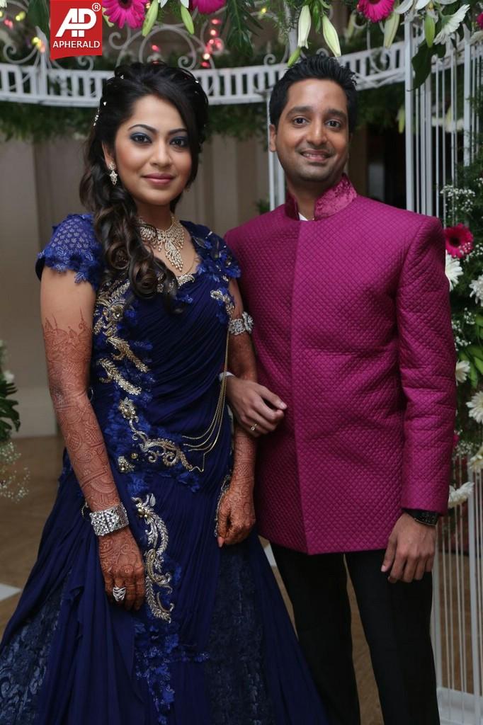 Anchor Ramya and Aparajith Wedding Reception