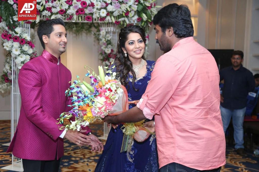 Anchor Ramya and Aparajith Wedding Reception