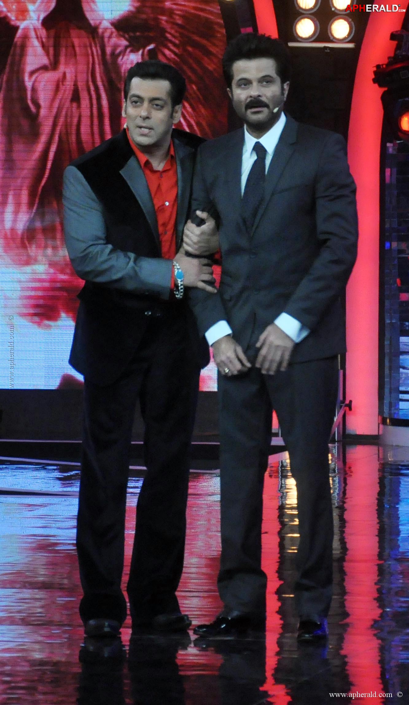 Anil Kapoor on the sets of Bigg Boss 7