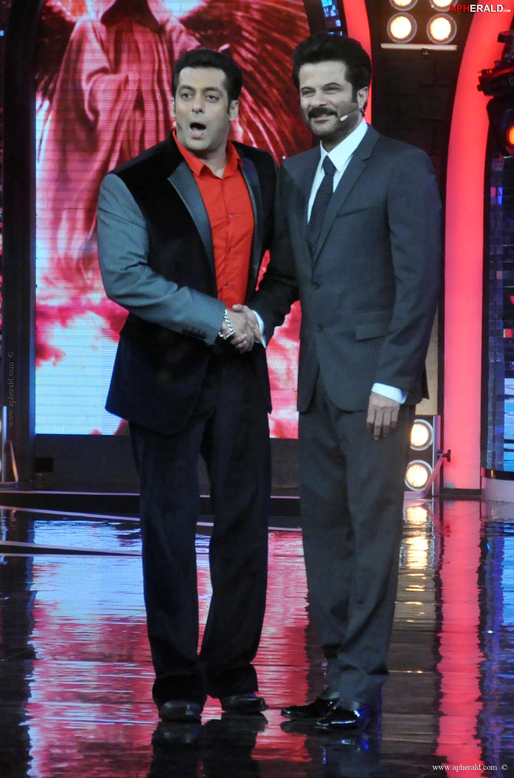 Anil Kapoor on the sets of Bigg Boss 7