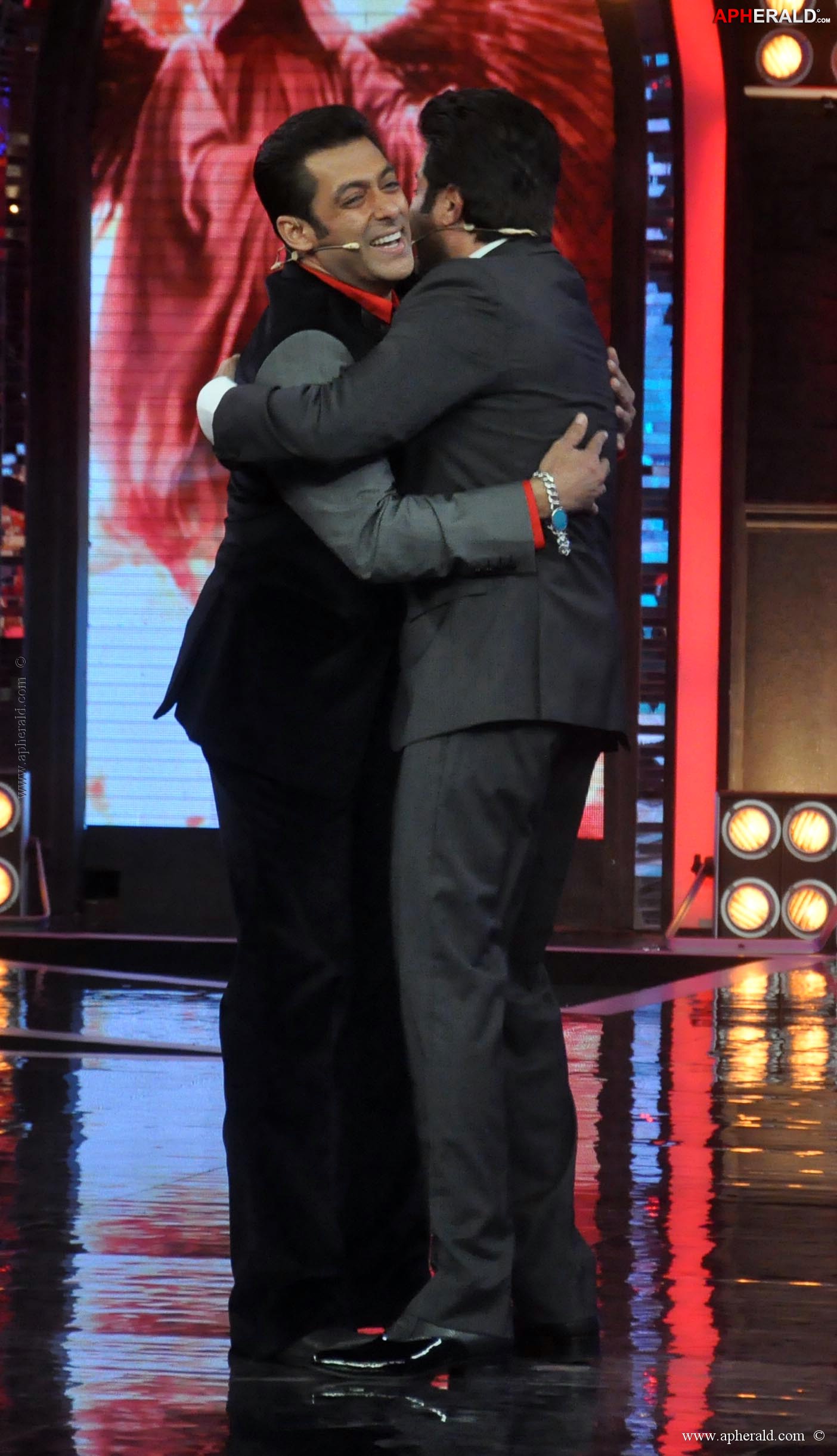 Anil Kapoor on the sets of Bigg Boss 7