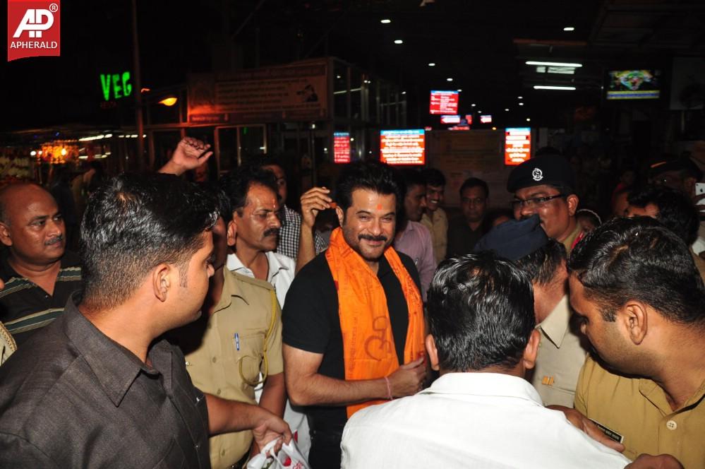 Anil Kapoor snapped at Siddhivinayak Temple