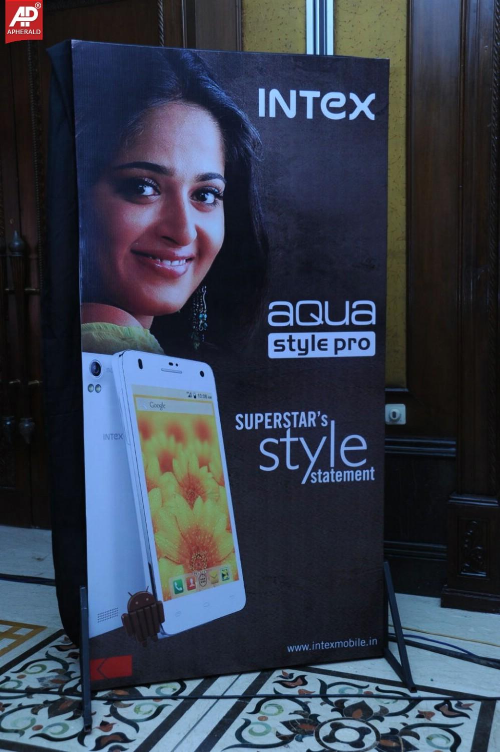 Anushka Launches INTEX Aqua Smartphone
