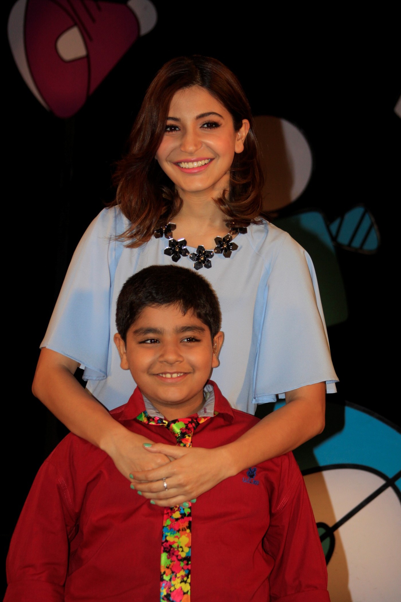 Anushka Sharma at Captain Tiao Sets