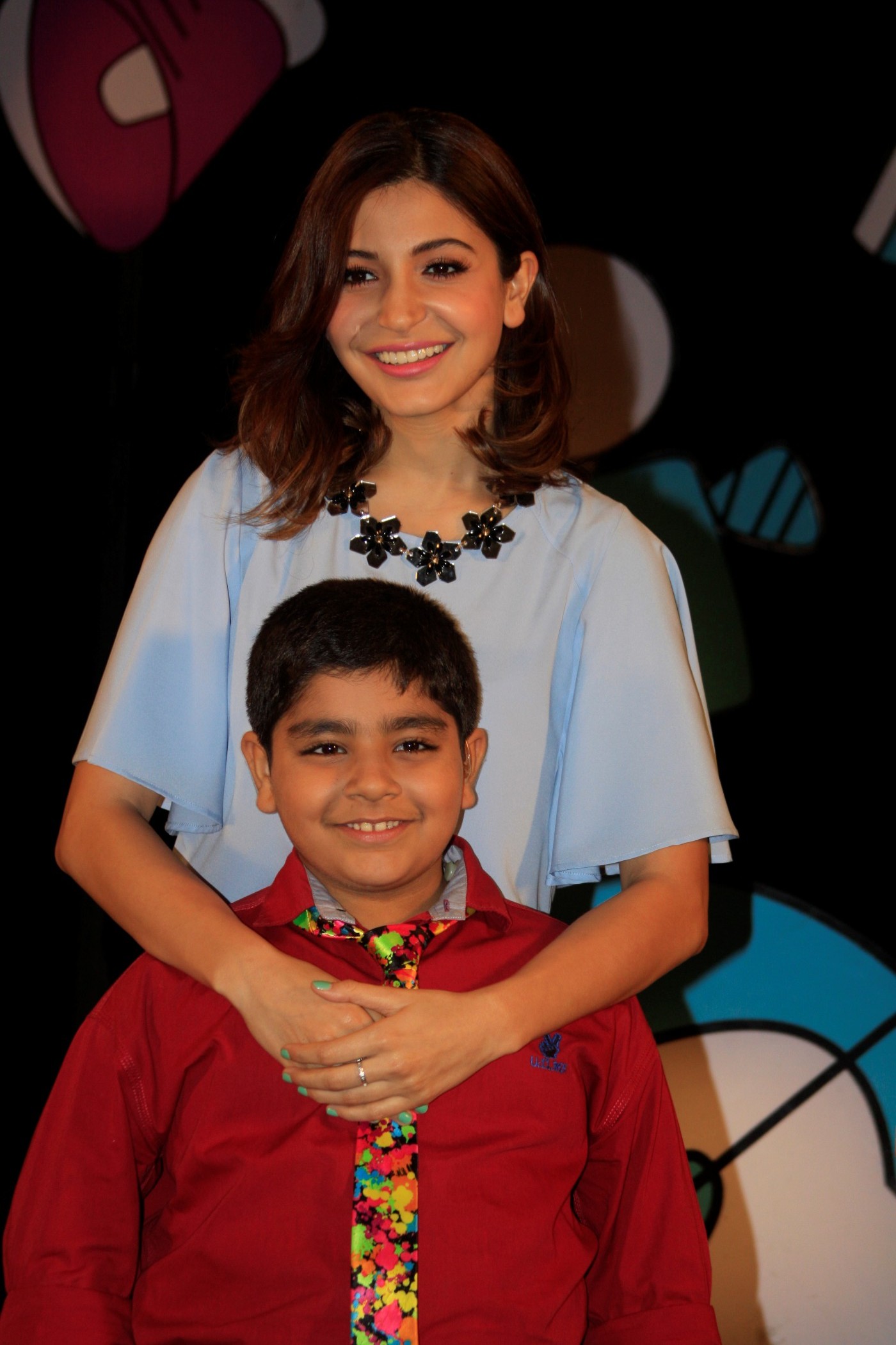 Anushka Sharma at Captain Tiao Sets