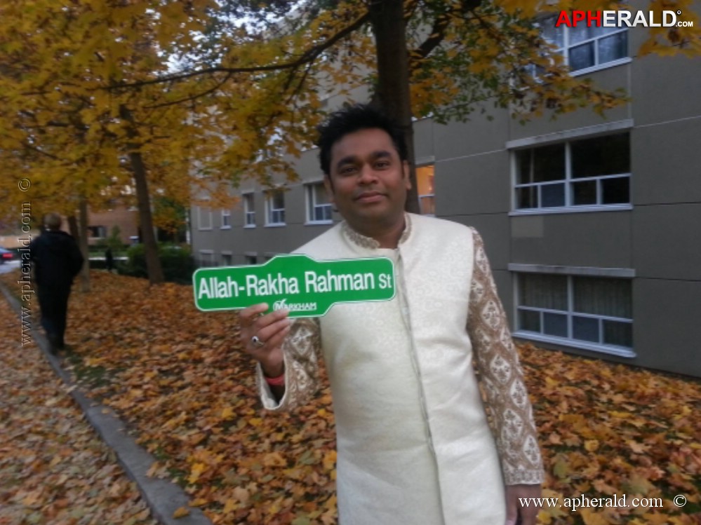 AR Rahman in Canada