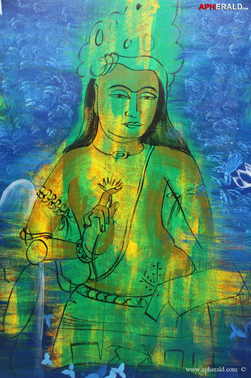 Aravind Krishna at Art Gallery