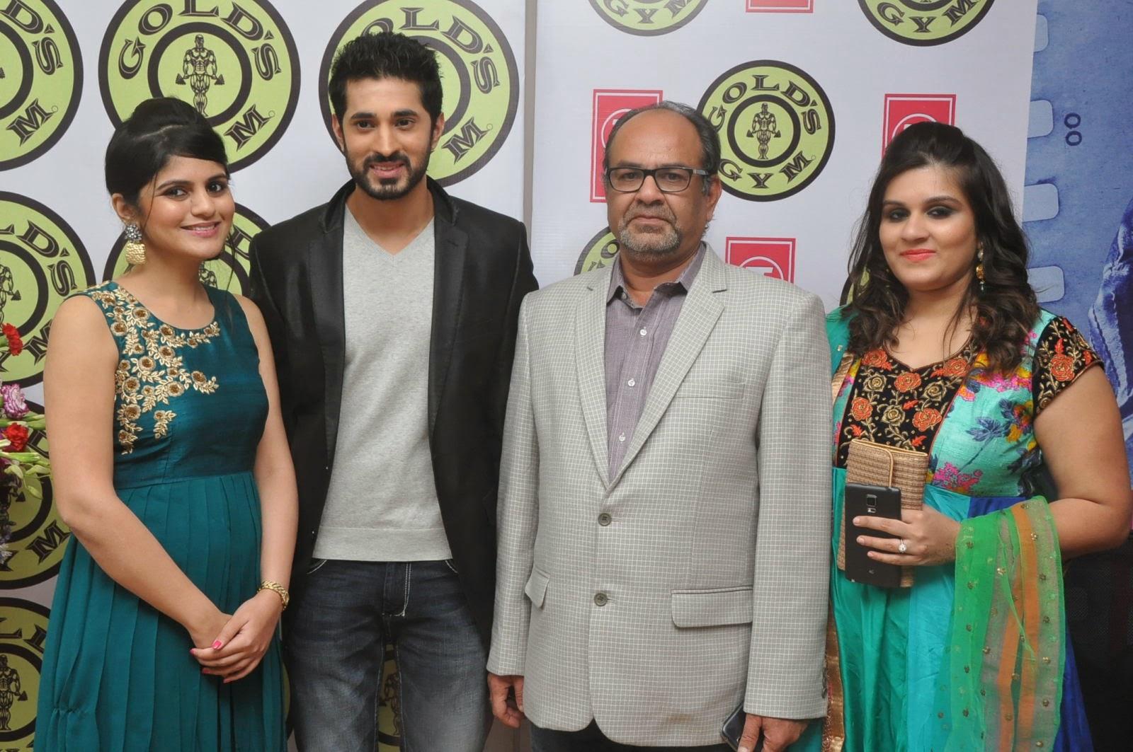 Aravind Krishna at Gold Gym Launch Photos