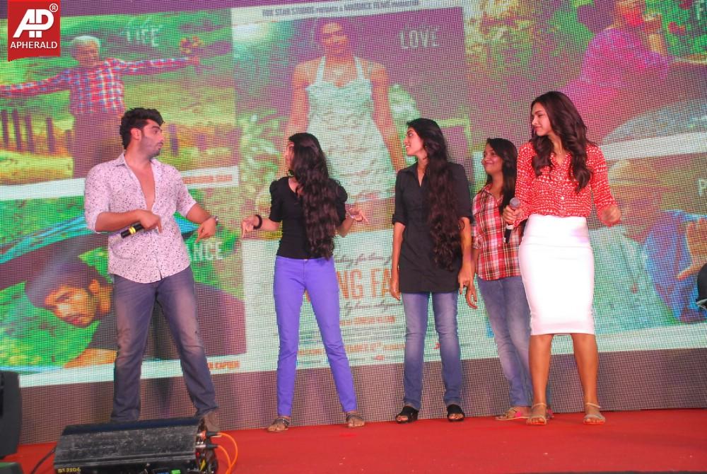 Arjun Kapoor N Deepika at Finding Fanny Song Launch Photos