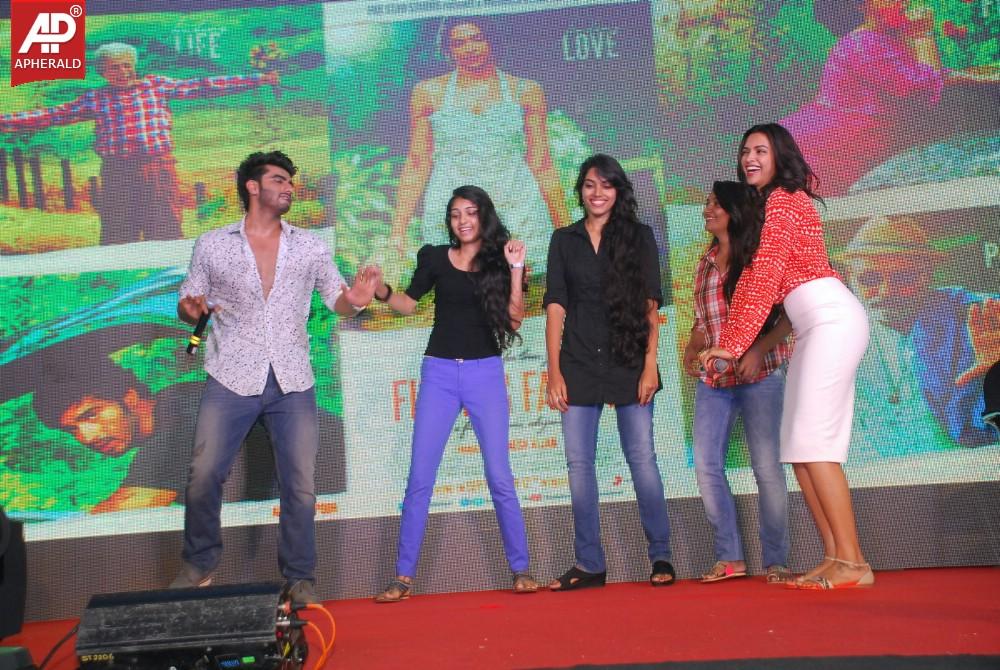 Arjun Kapoor N Deepika at Finding Fanny Song Launch Photos