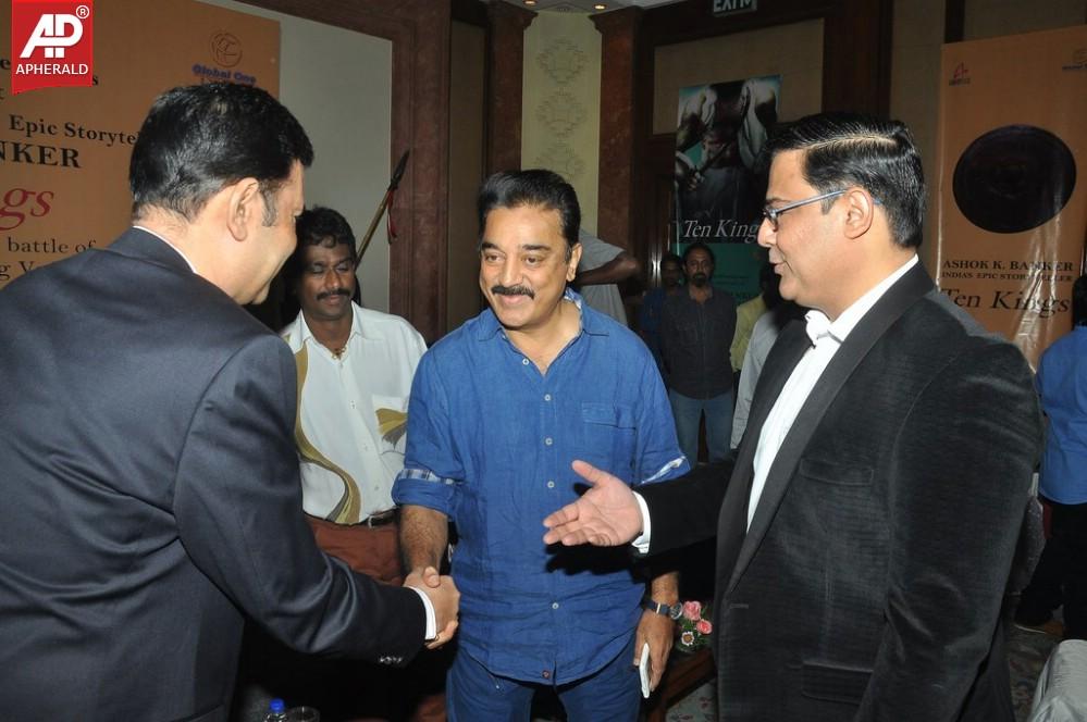 Kamal Haasan Launch Ashok K Banker's Ten Kings Book