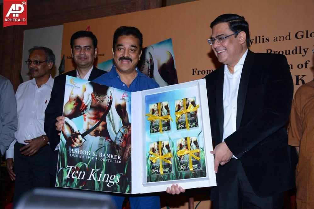 Kamal Haasan Launch Ashok K Banker's Ten Kings Book