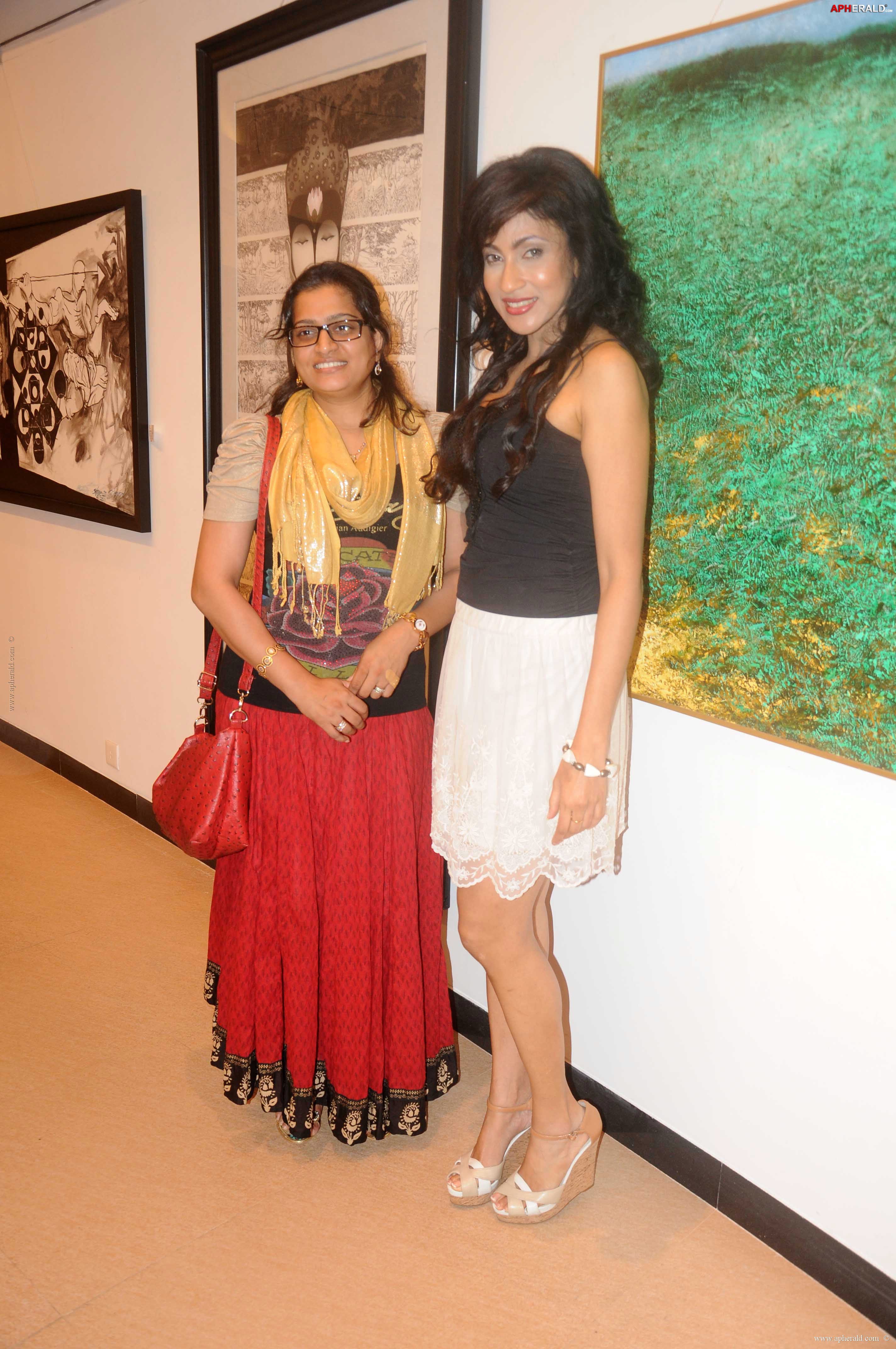 Aura Art Show Inauguration Photos