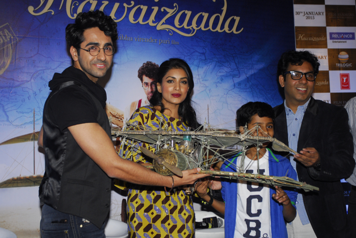 Ayushmann Khuranna Hawaizaada Movie Trailer Launch