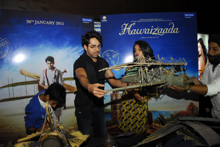 Ayushmann Khuranna Hawaizaada Movie Trailer Launch