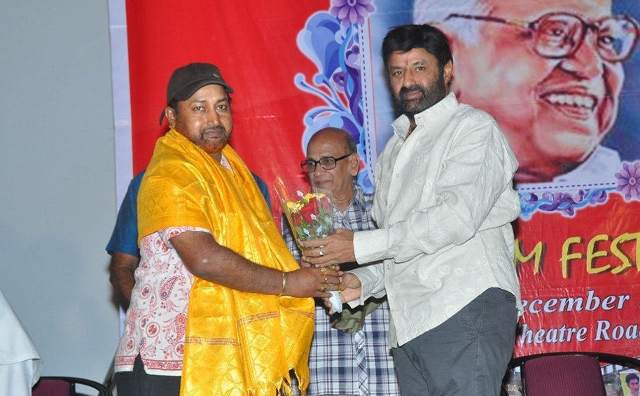 Balakrishna at Bapu Film Festival 2014