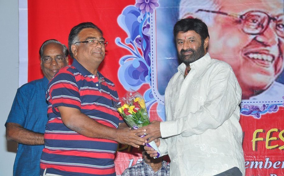 Balakrishna at Bapu Film Festival 2014