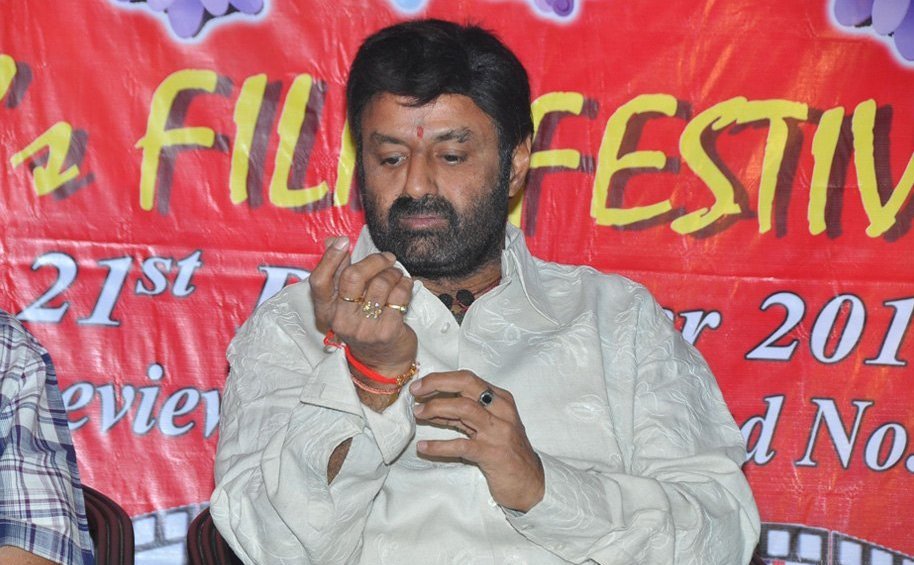 Balakrishna at Bapu Film Festival 2014