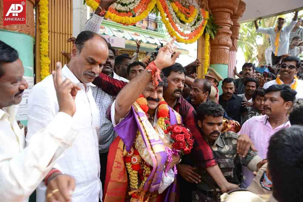 BalaKrishna Pics at Hindapur Hangama