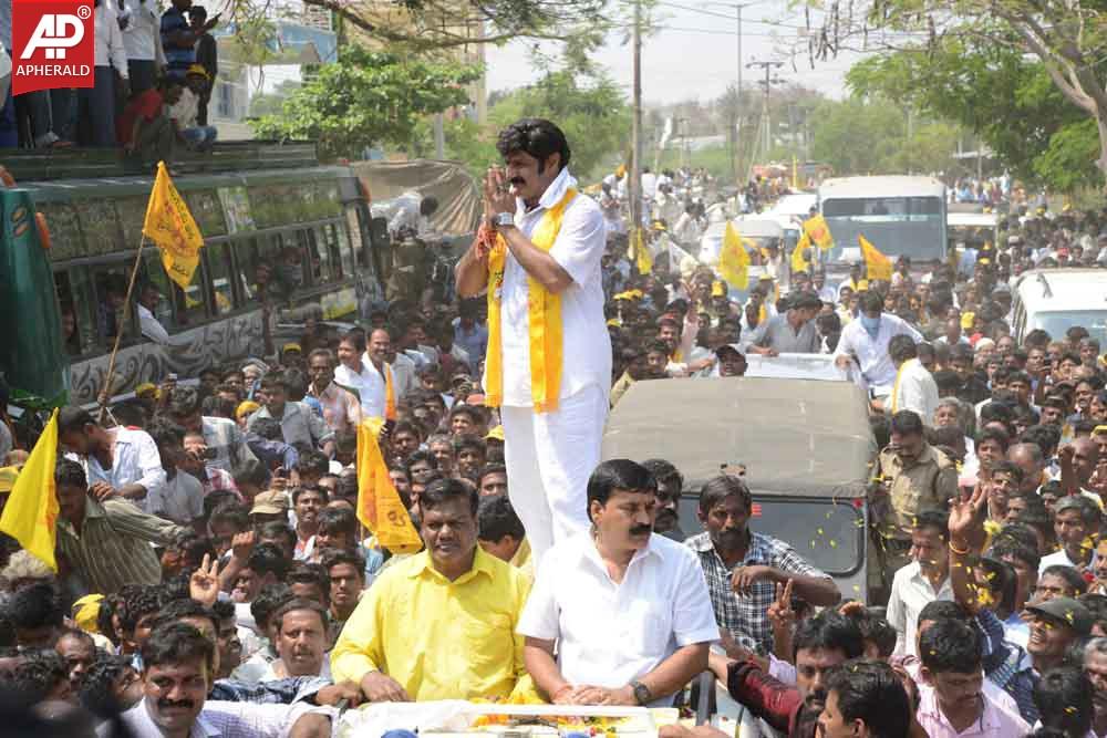 BalaKrishna Pics at Hindapur Hangama