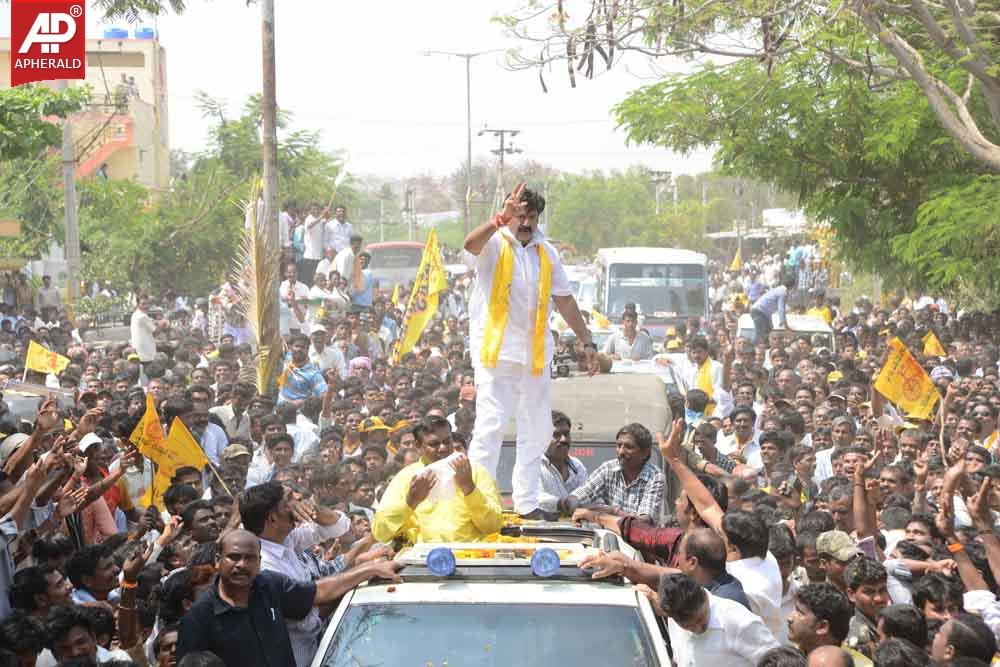 BalaKrishna Pics at Hindapur Hangama