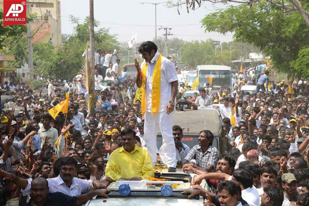 BalaKrishna Pics at Hindapur Hangama