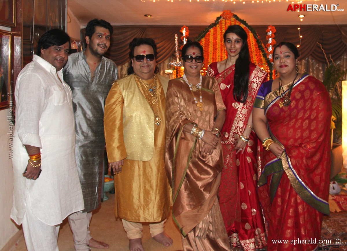 Bappi Lahiri's Ganesh Chaturthi Celebration