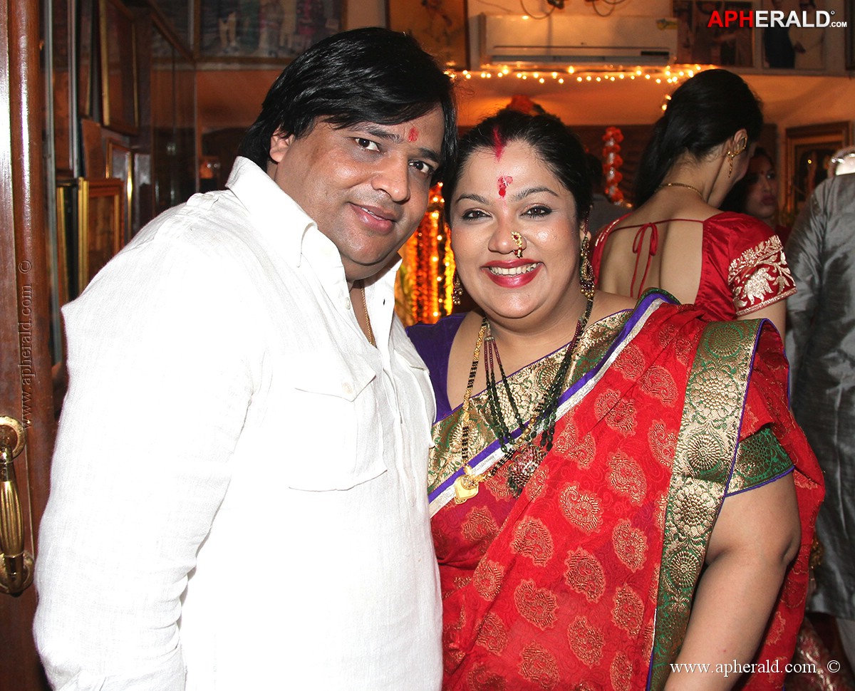 Bappi Lahiri's Ganesh Chaturthi Celebration