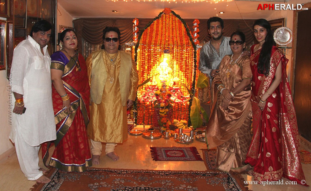 Bappi Lahiri's Ganesh Chaturthi Celebration