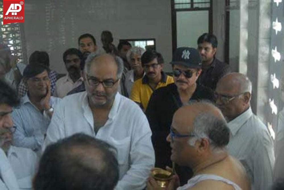 Bapu Final Rites Images