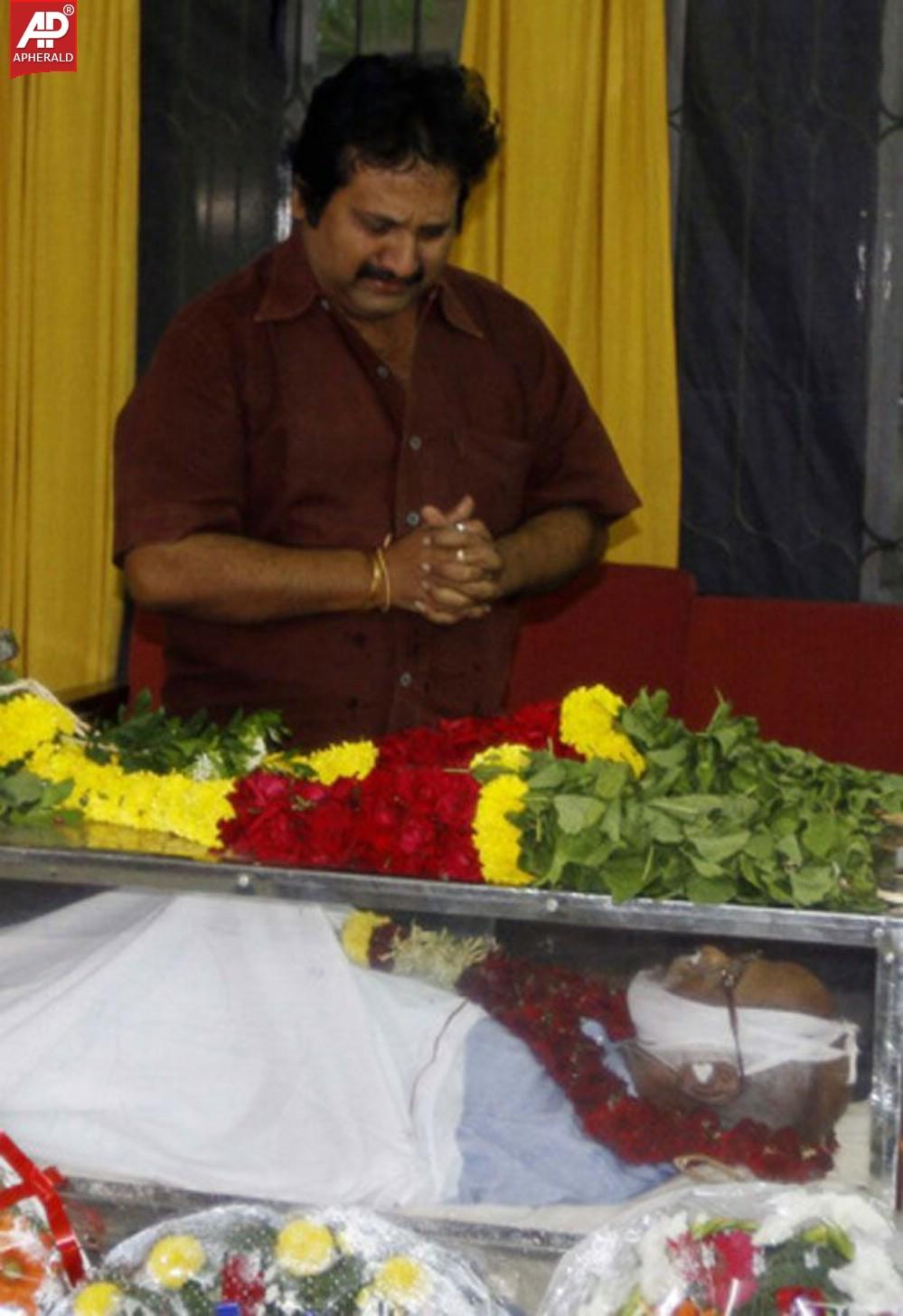 Bapu Final Rites Images