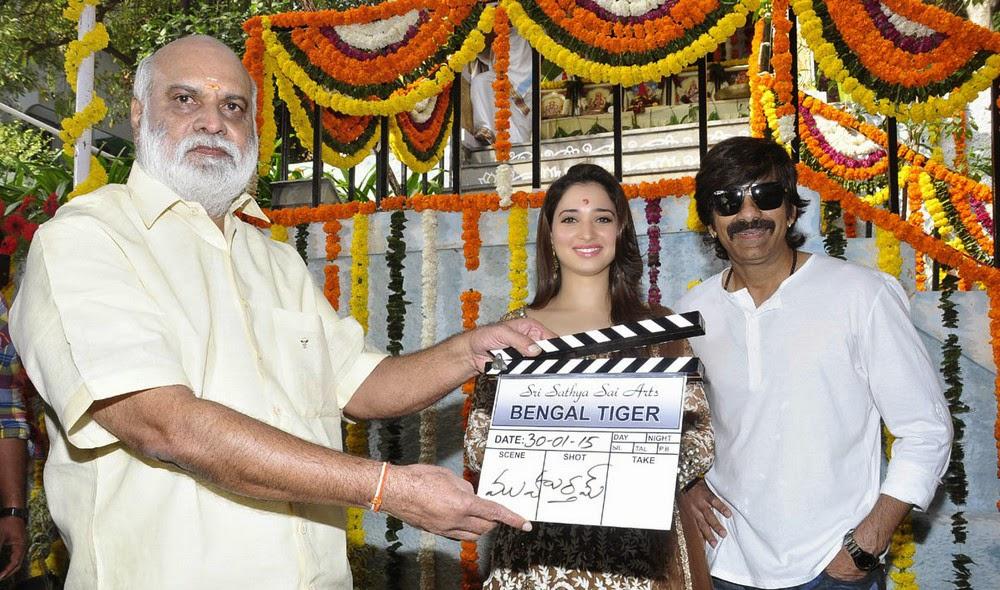 Bengal Tiger Movie Launch Photos